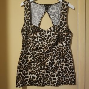 Torrid 2 leopard top